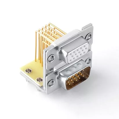 Apakah ada standar untuk ketinggian pin konektor D-SUB? Apa standar implementasinya?